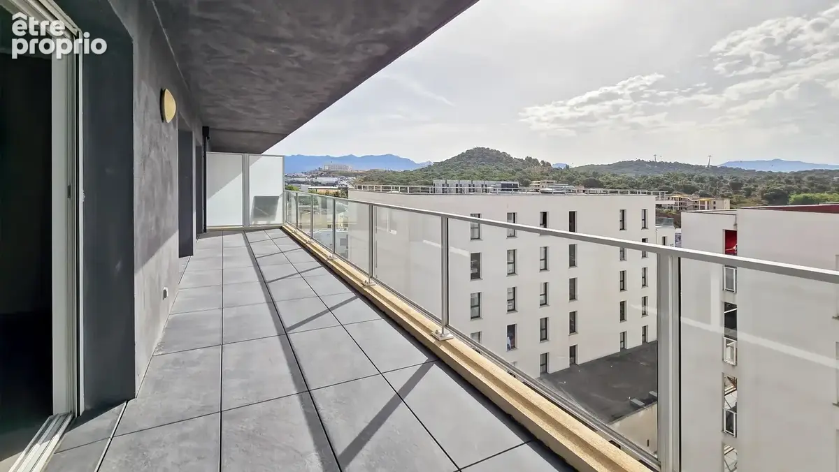 Ajaccio rocade – t3 dernier étage – terrasse de 21 m² – 3 stationnements - photo 17