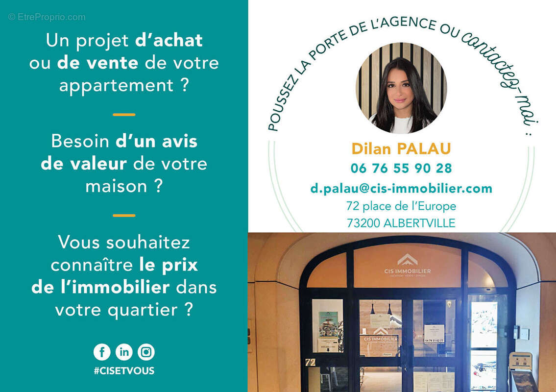 Appartement à ALBERTVILLE