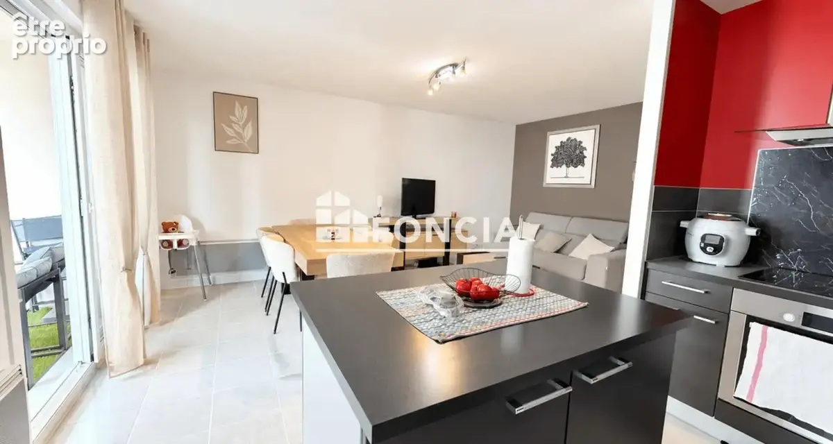 Appartement T2 vendu loué avec terrasse, cave et garage - photo 4