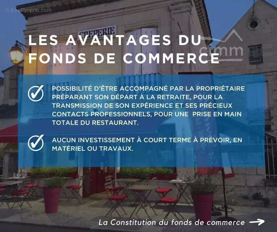 Commerce à MONTSOREAU