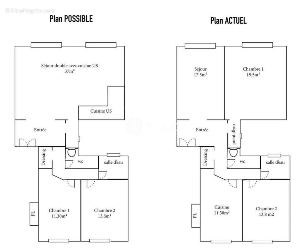 Appartement à PARIS-17E