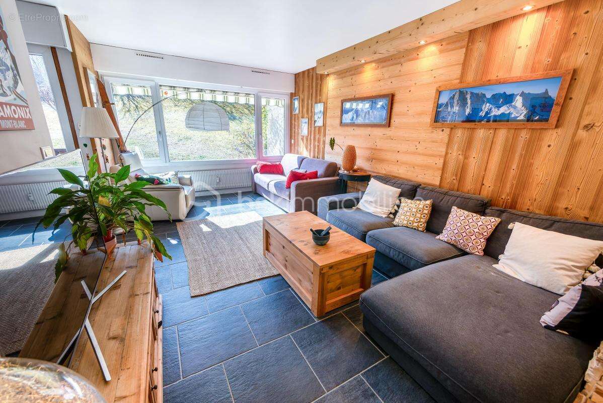 74170 - saint gervais les bains - appartement 82m2 - 2 chambres - proche centre et télécabines - traversant, lumineux, calme - photo 3