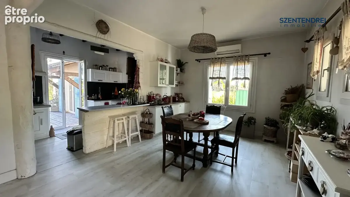 Szentendrei Immobilier - maison + dépendance - LUNEL - Grand terrain 