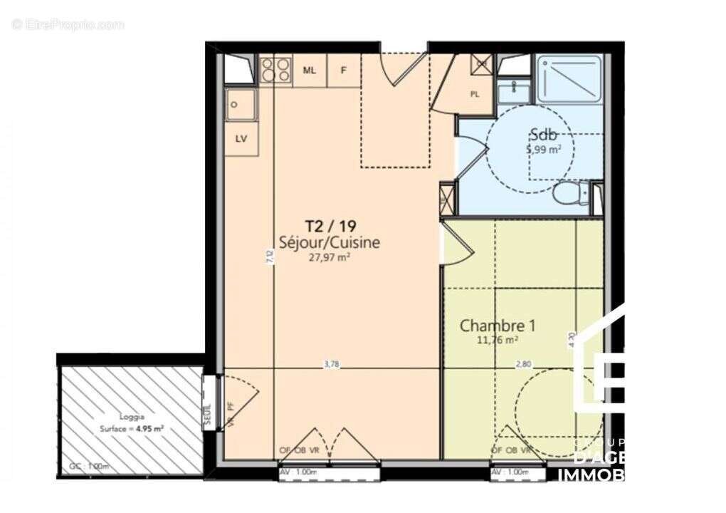 Appartement à LION-SUR-MER