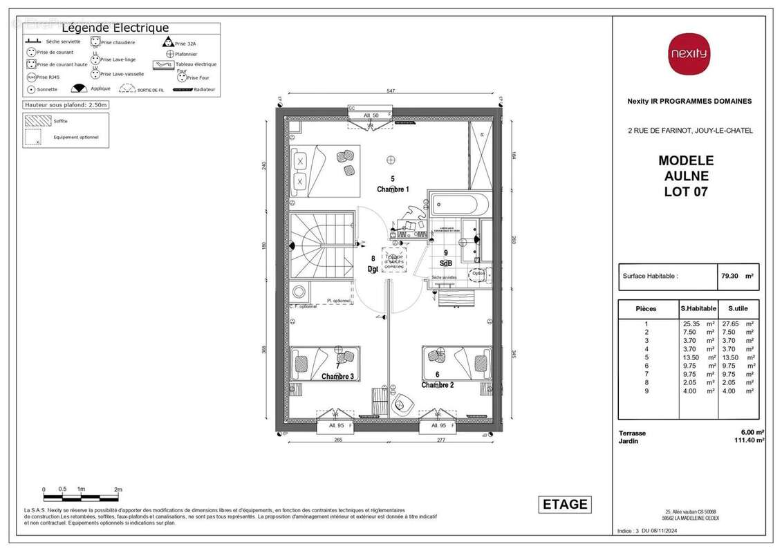 Maison à JOUY-LE-CHATEL