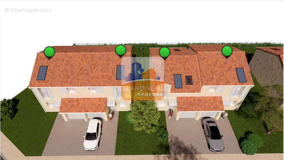 Port st pere - bourg - maison neuve 3 ch + jardin - photo 5