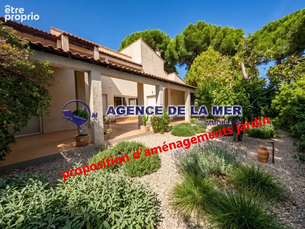 Maison familiale 175 m²  La Grande-Motte, secteur des Goélands  Terrain 438 m² exposé plein sud - photo 7