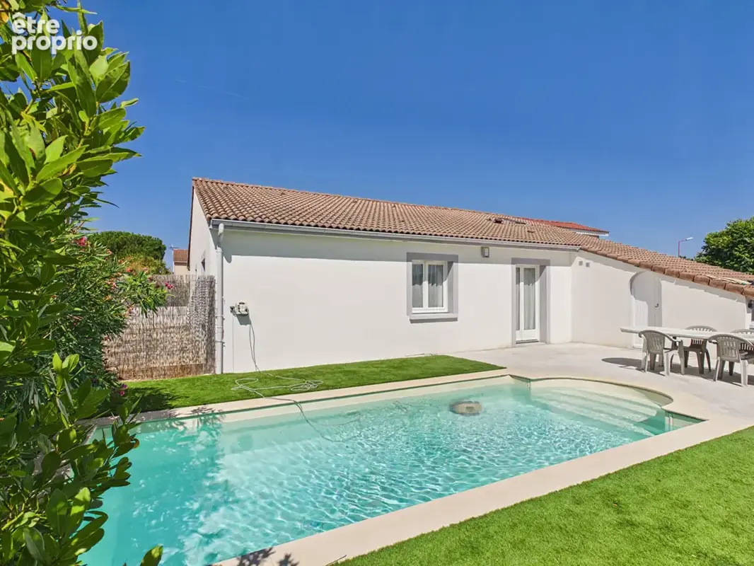 Maison de plain pied 143m2 sur parcelle de 602m²  bourg les valence 26500 - photo 1