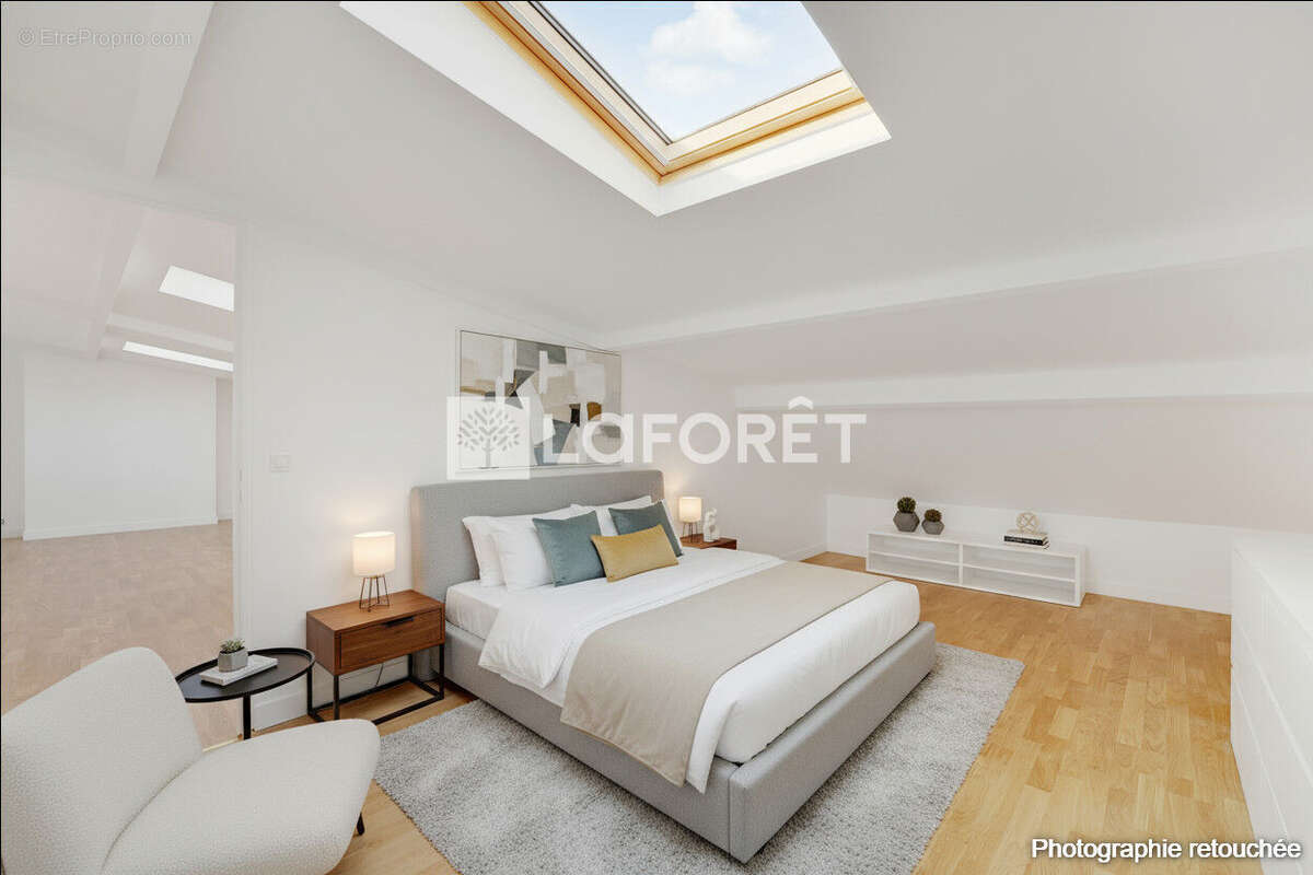 Appartement T5 atypique de 123m2 . Lumineux et calme au dernier étage d'une jolie copropriété. - photo 6