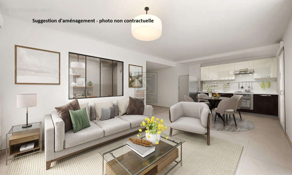T3 avec bureau et avec jardin - photo 11