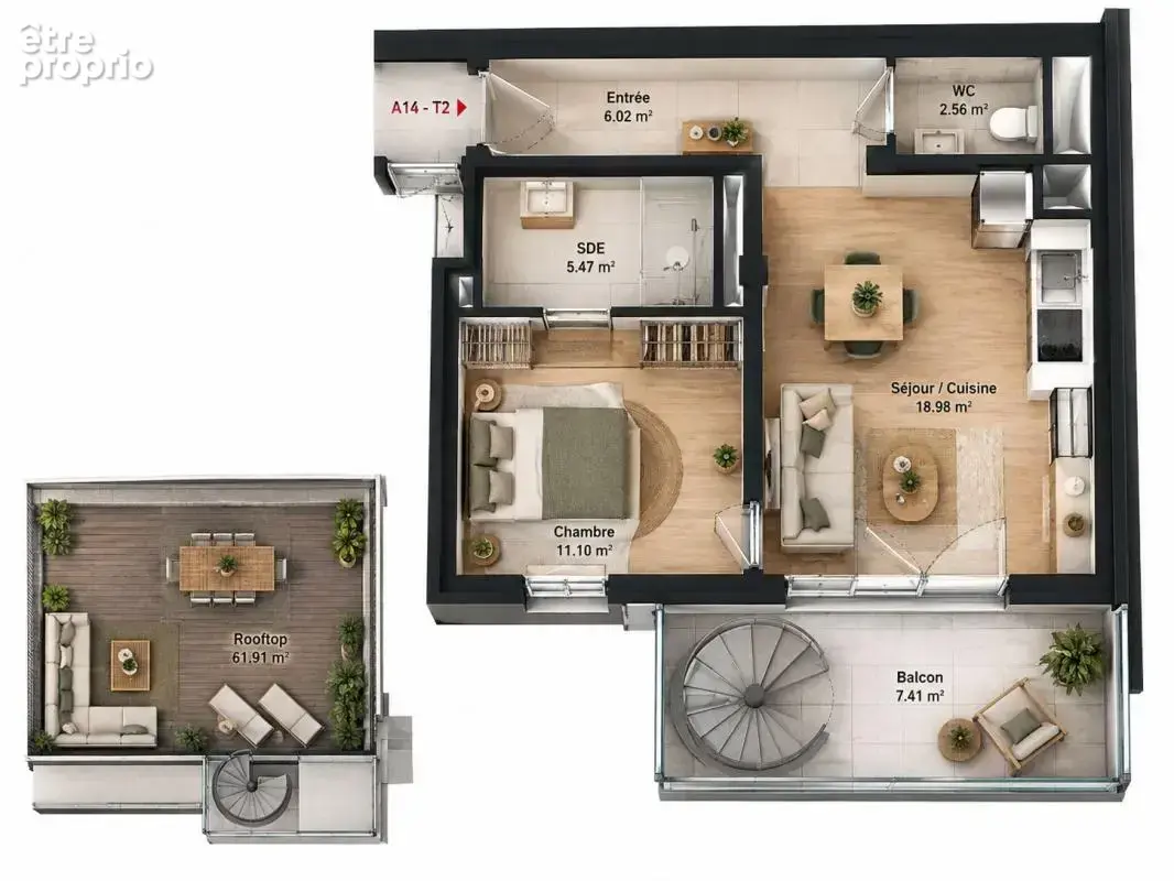 Appartement À Vendre - photo 2