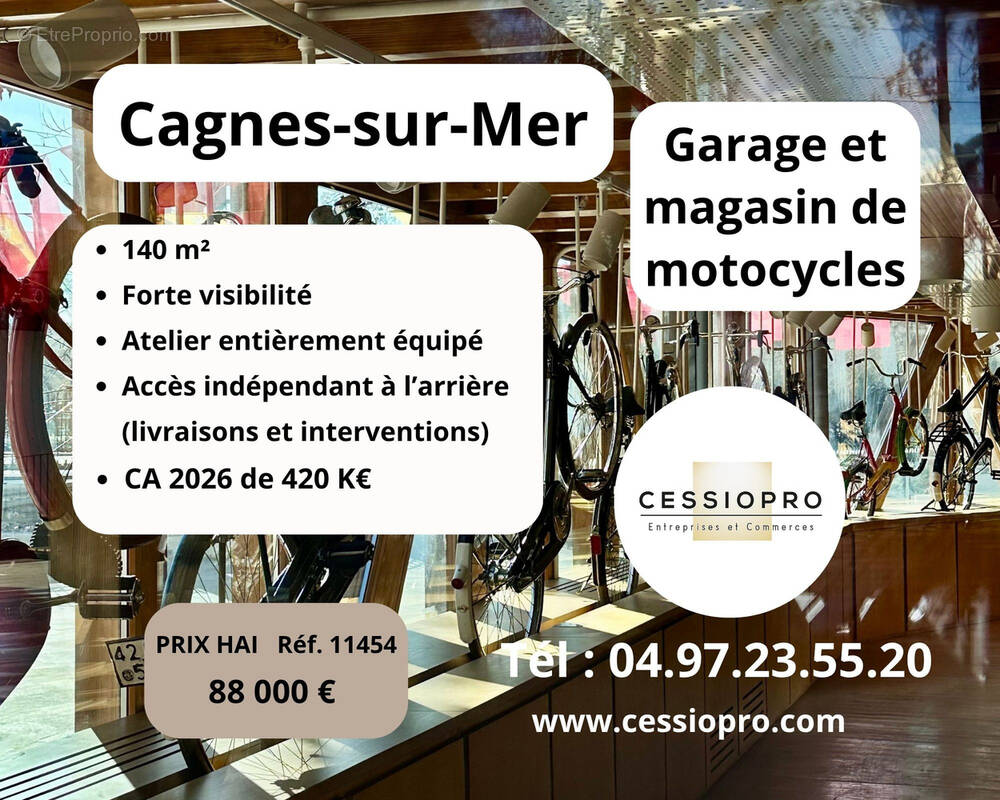Commerce à CAGNES-SUR-MER