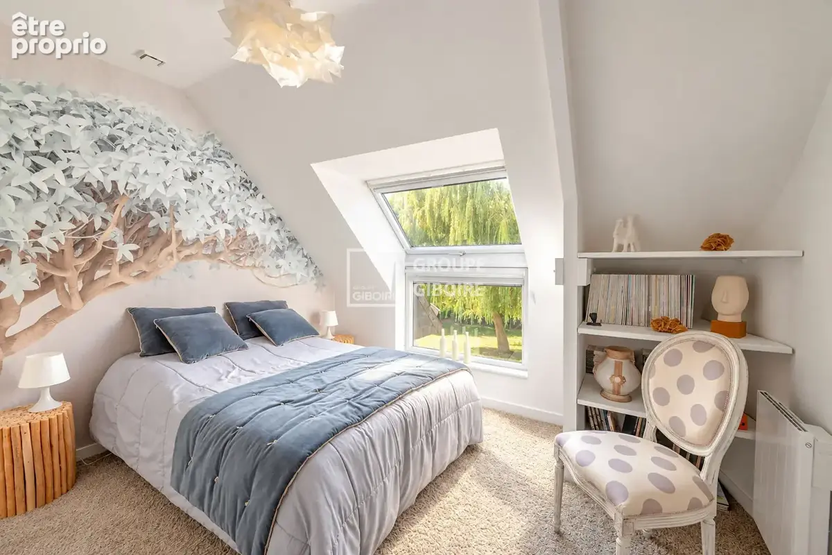 A VENDRE - Agence GIBOIRE de Rennes - Maison d'architecte de 230,91 m²  - Saint - Grégoire - Rennes métropole - photo 10