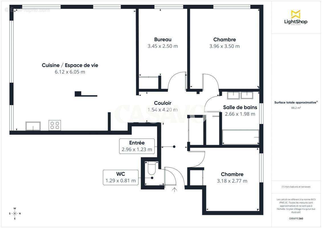 Appartement à AIX-EN-PROVENCE