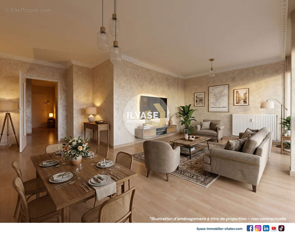 Appartement à CHALON-SUR-SAONE