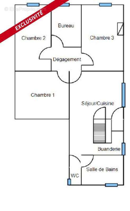 Appartement à CHAMPAGNOLLES