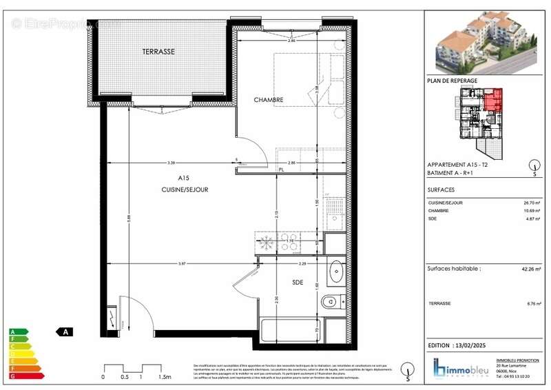 Appartement à AURIBEAU-SUR-SIAGNE