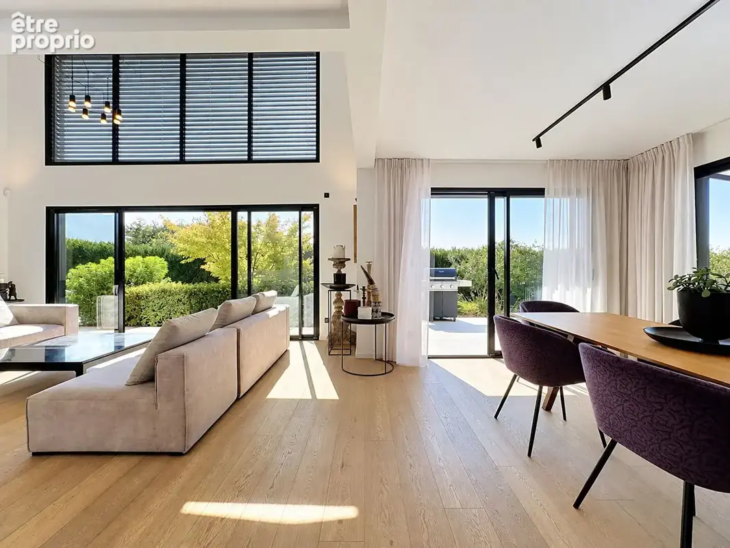 Argonay - villa contemporaine avec piscine chauffée et vue panoramique sur les montagnes - photo 4