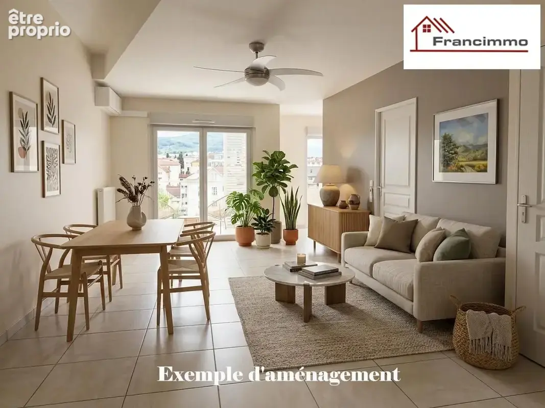 Appartement 67 m² à Grenoble  - photo 2