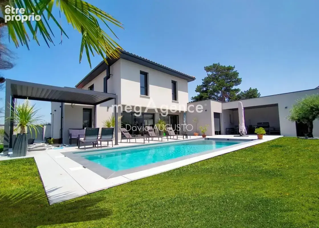 Maison d'architecte 2021, piscine, pool house, garage double - photo 11