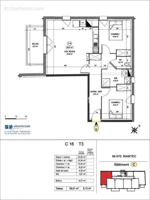 Appartement à RIANTEC