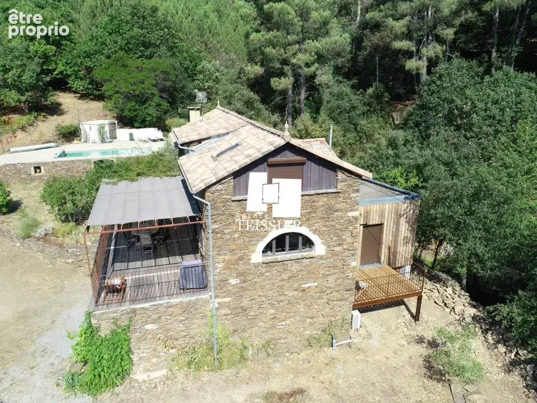 Exclusivité Sud Ardèche 07140 - Maison en pierres avec extensi - photo 26