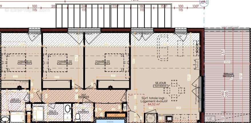 Appartement à TOURNEFEUILLE