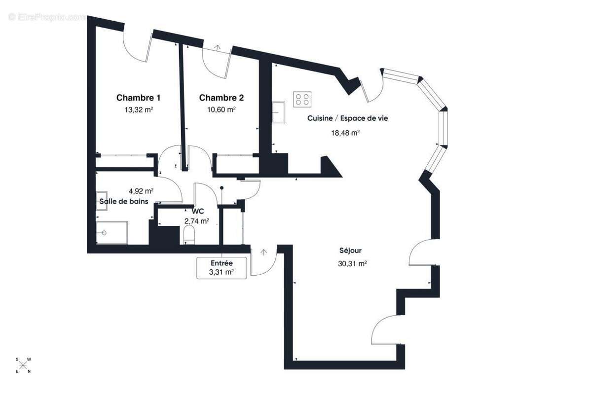 Appartement à NANTES