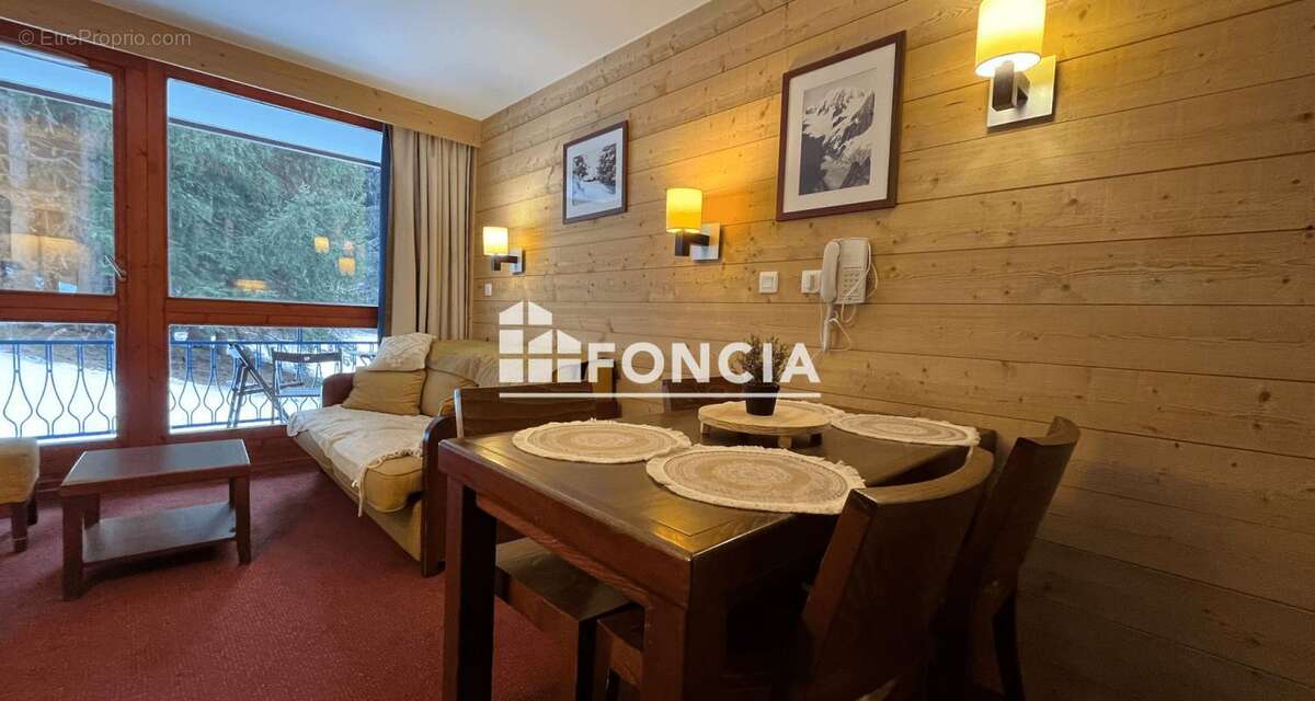  À VENDRE – LIBRE DE BAIL - T2 (4-5 couchages) skis aux pieds – Les Arcs 1800 (Charmettoger) - photo 2