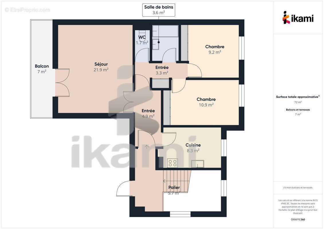 Appartement à BLAGNAC