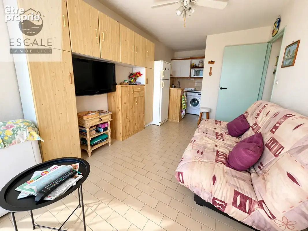 Vente type 2 cabine vue mer aux quilles a sete - photo 8