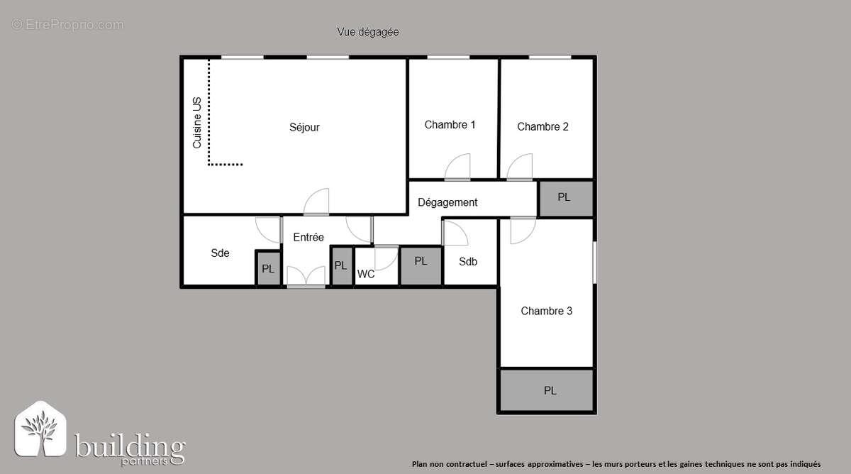 Appartement à COURBEVOIE