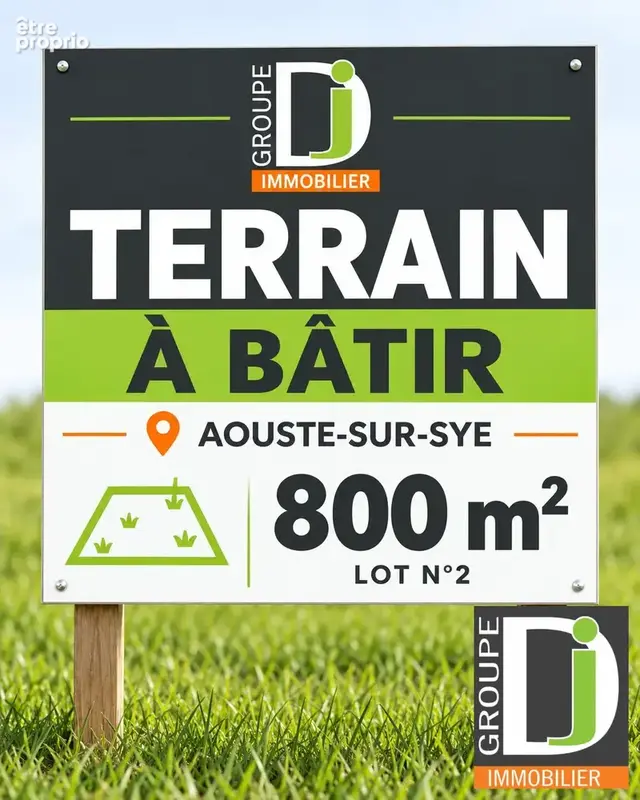 Photo Terrain à Aouste-Sur-Sye au prix de 120 000€