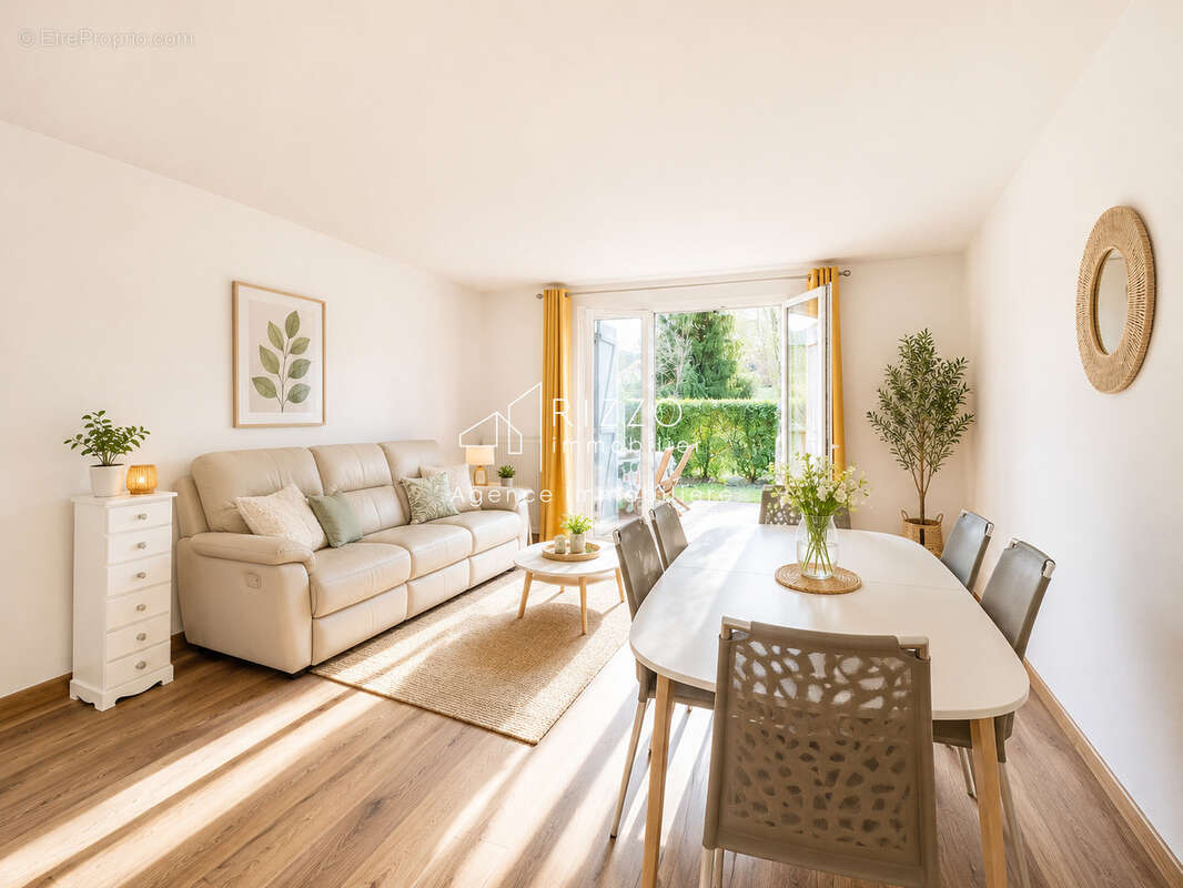 T3 Duplex avec terrasse, jardin et garage a sillingy !! - photo 4