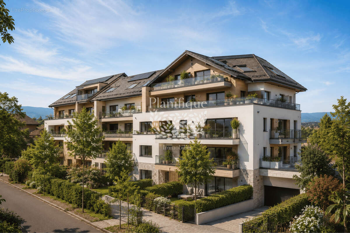 Appartement T3 sous les combles avec terrasse à Ornex - photo 10