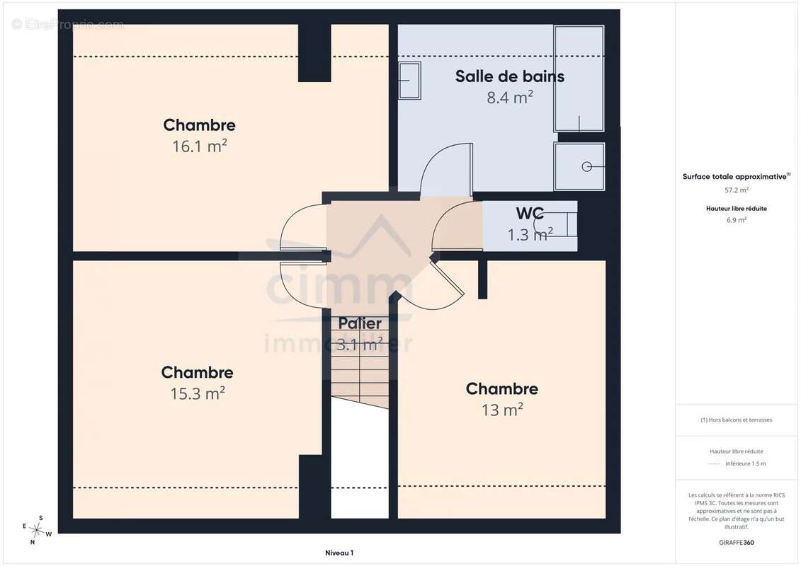 Maison de 105 m² sur un terrain de 445 m² - photo 10