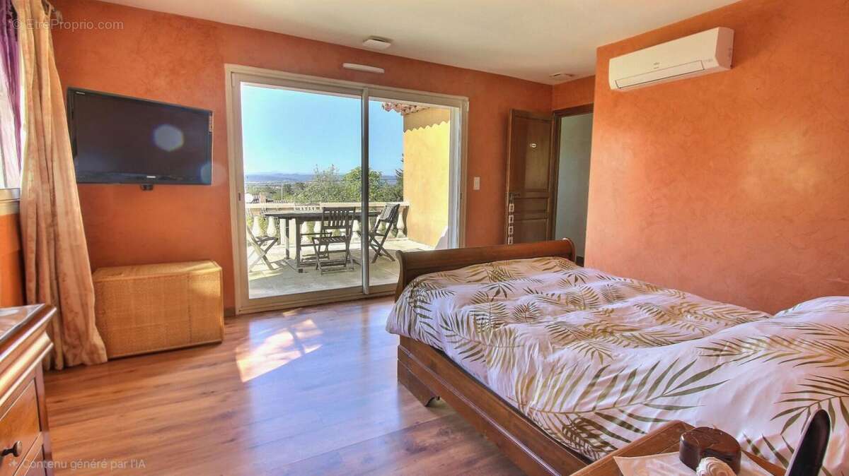 En EXCLUSIVITE sur GONFARON - Maison provençale de 152m² sur plus de 2000 m² Calme et cadre naturel privilégié - photo 4