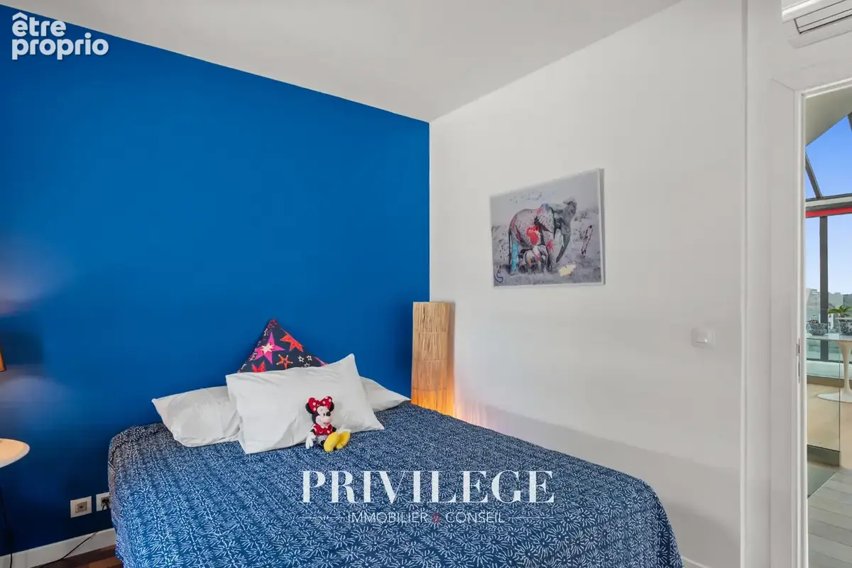 Nice   villa contemporaine avec piscine, vue dégagée et aperçu mer   domaine sécurisé - photo 31