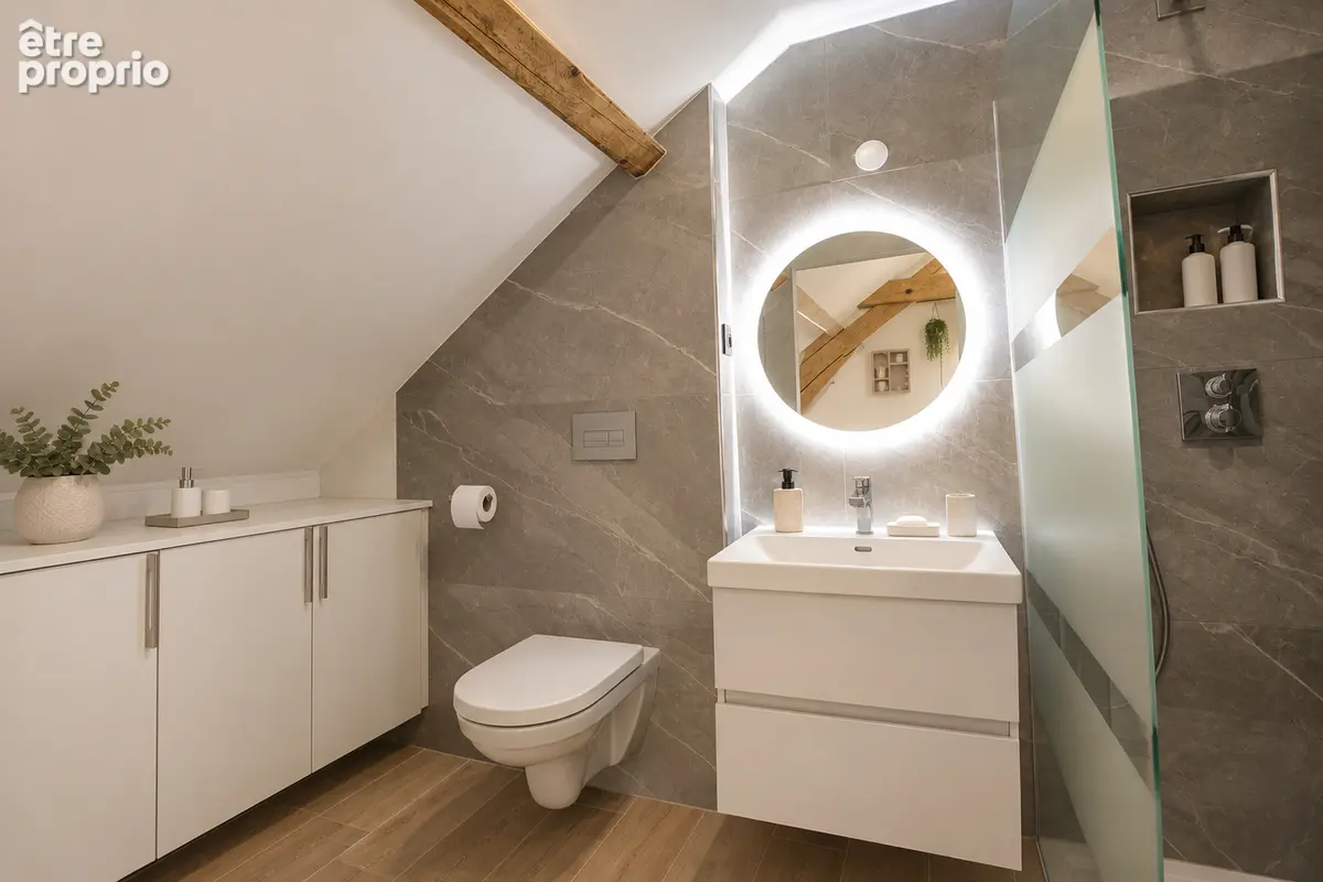 Appartement rénovée 109 m²  à Perrignier - photo 6