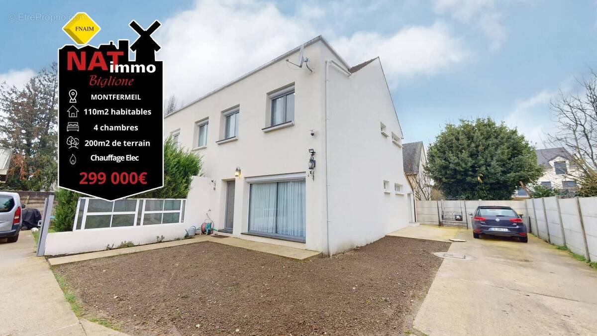 Maison à MONTFERMEIL