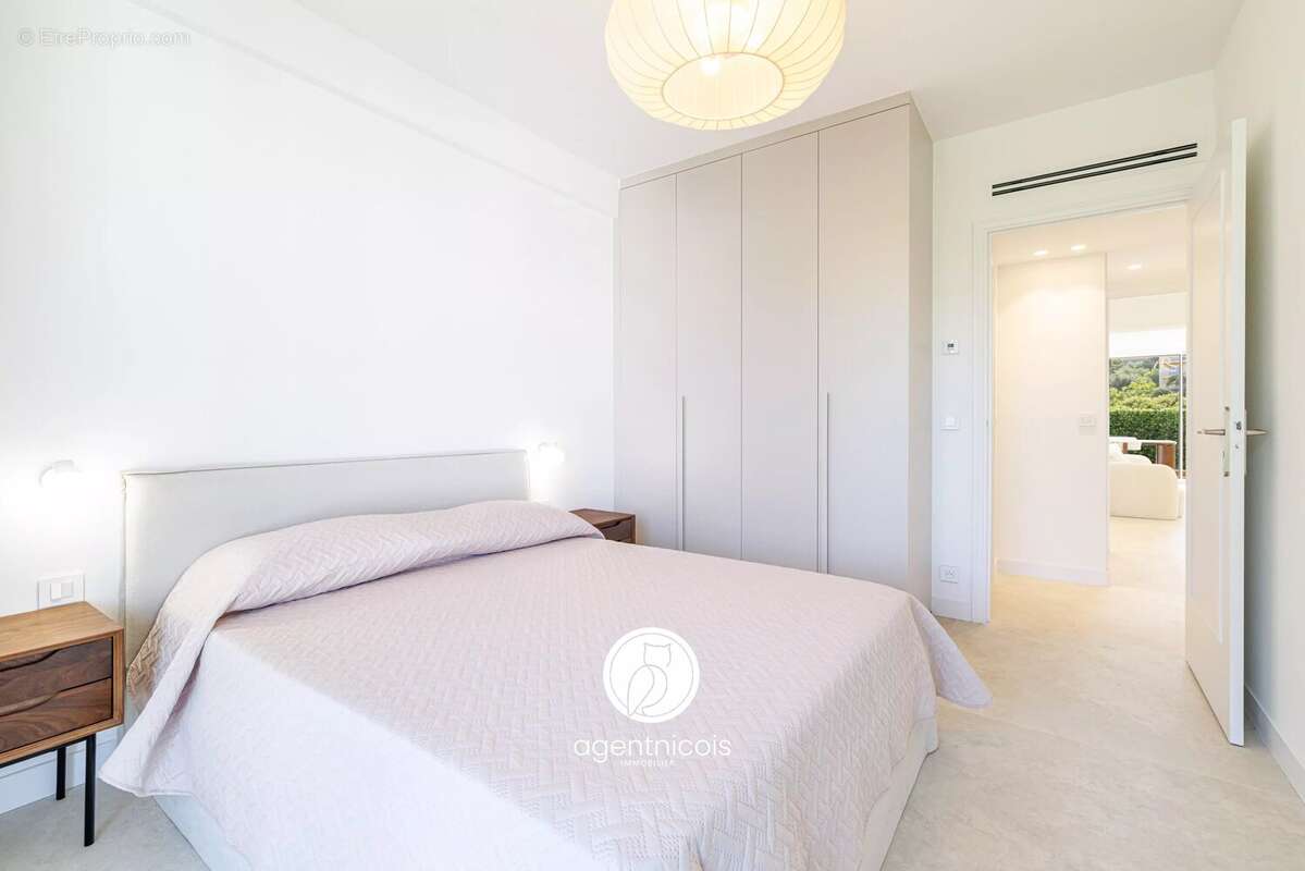 Nice cimiez // avenue georges v : appartement traversant / rénové / meublé / terrasses - photo 21