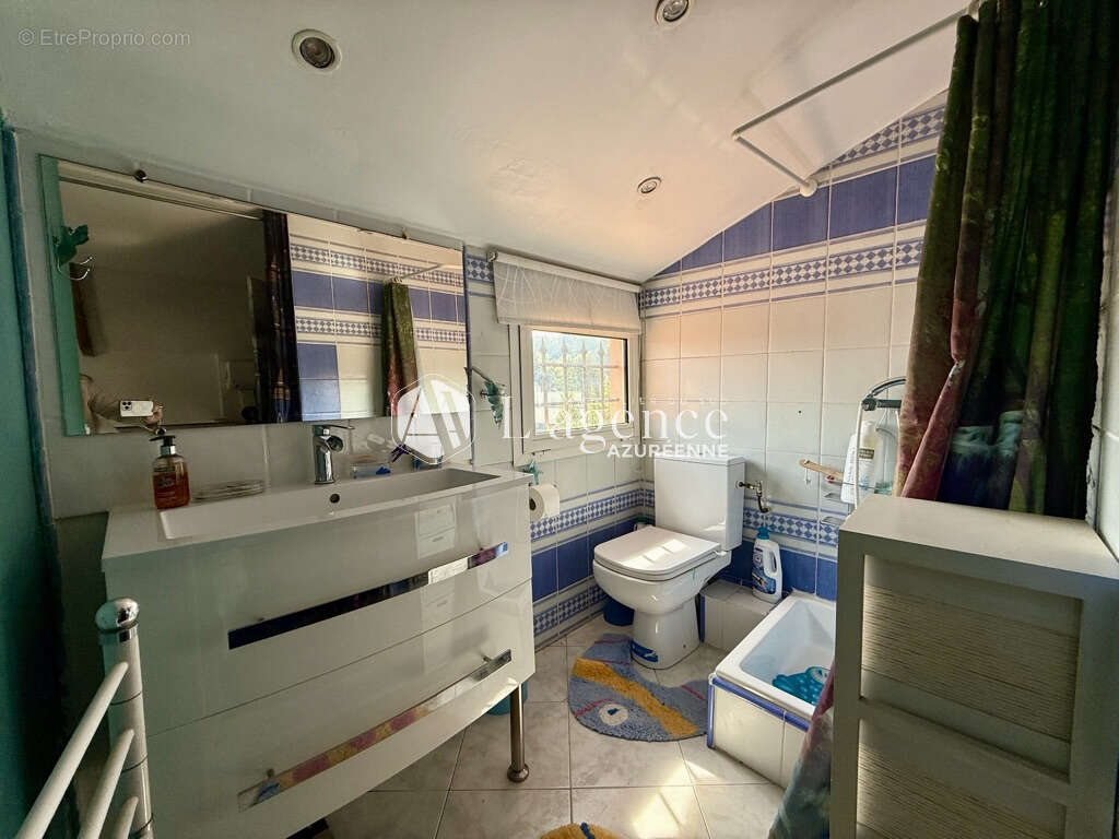 Cagnes sur mer : appartement villa lumineux 3/4 pièces garage cave - photo 7