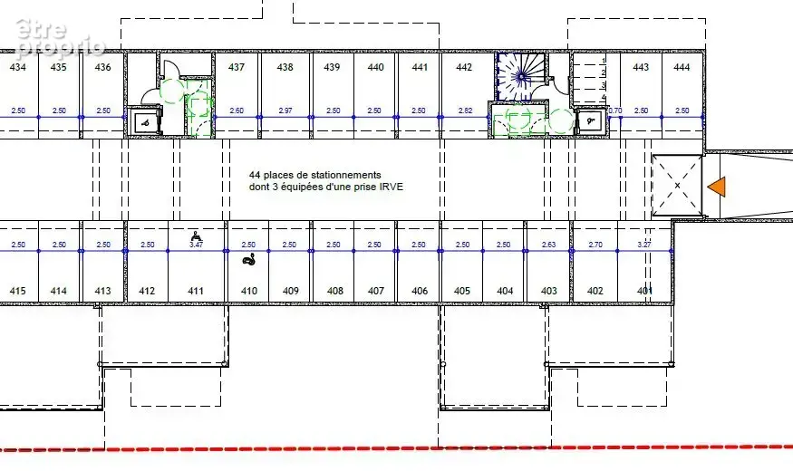 Lot de 8 parkings en sous-sol à Wantzeneau - photo 2