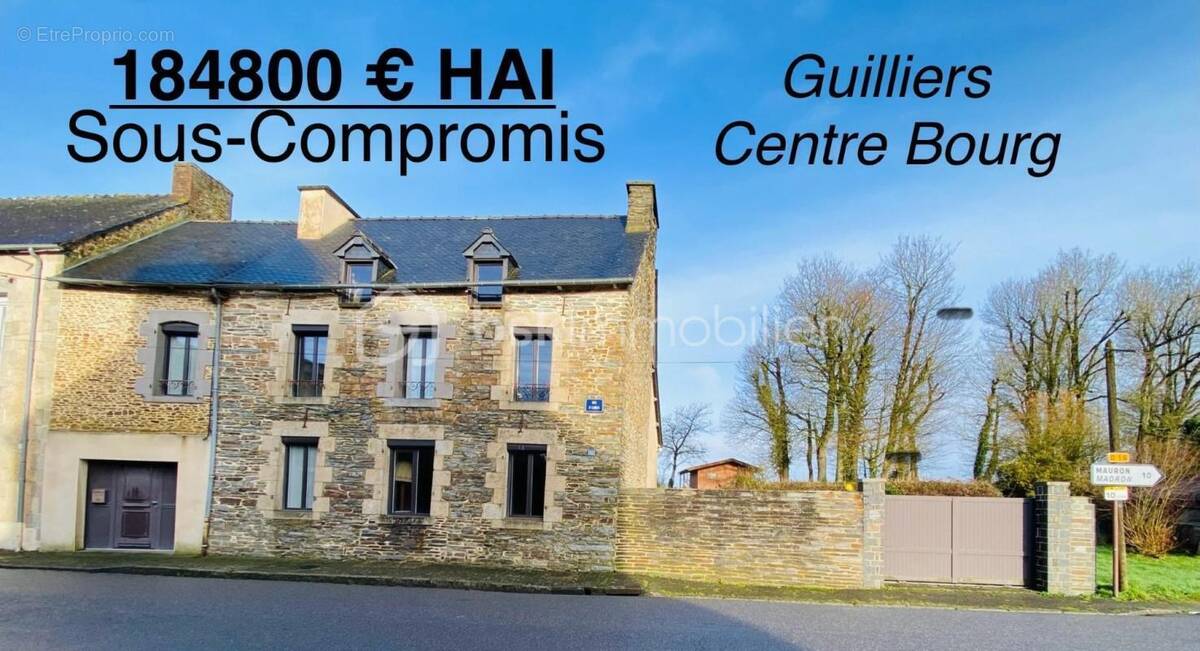 Maison à GUILLIERS
