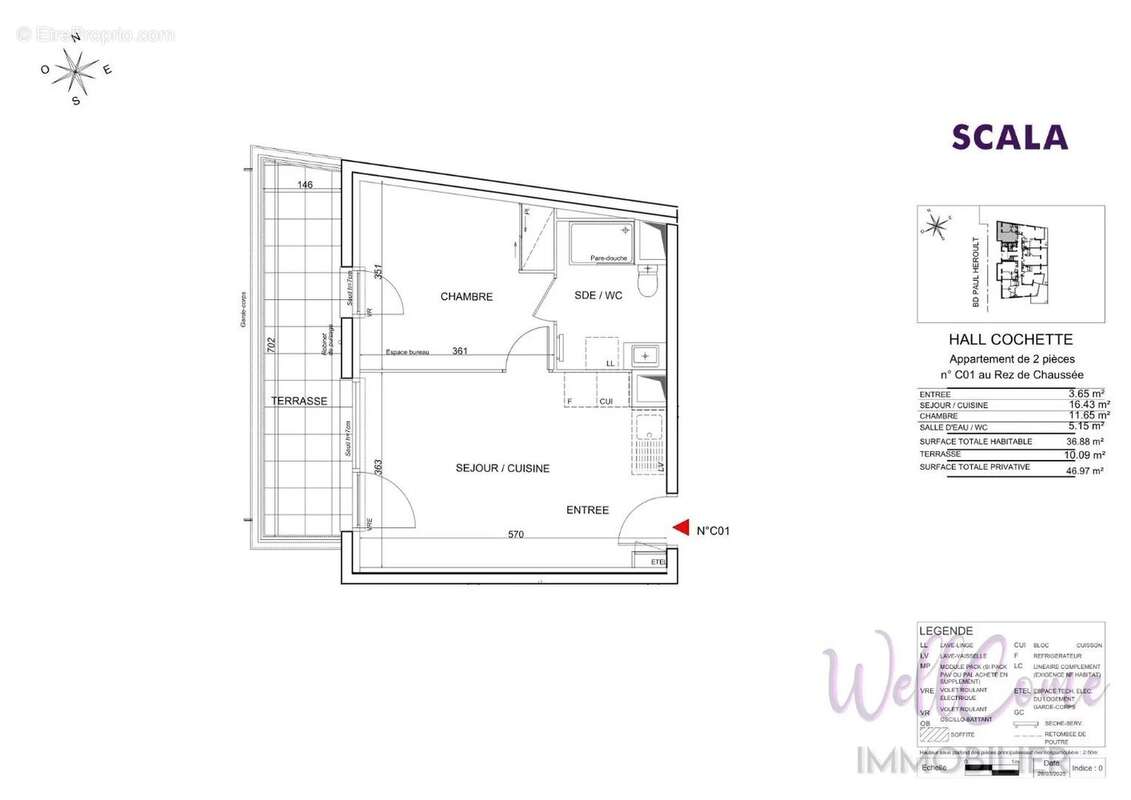 Appartement à COGNIN