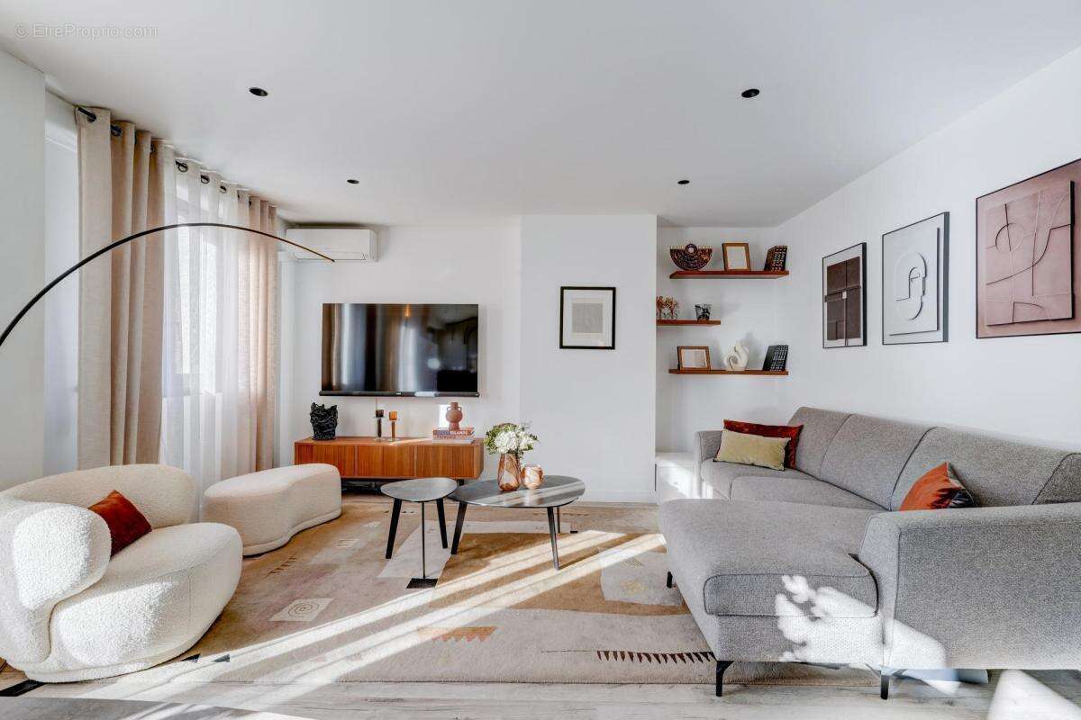 Neuilly-sur-seine : sablons / pont de neuilly - exceptionnel appartement de 96m2 avec terrasse 40m2 - 2 chambres - possibilité p - photo 3