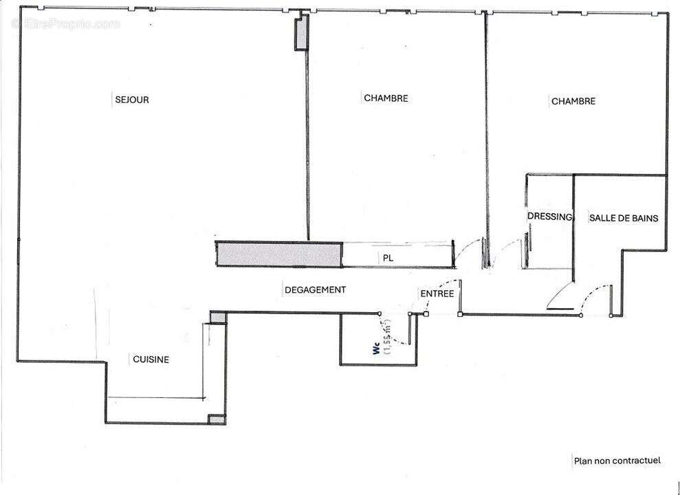 Appartement à PARIS-16E