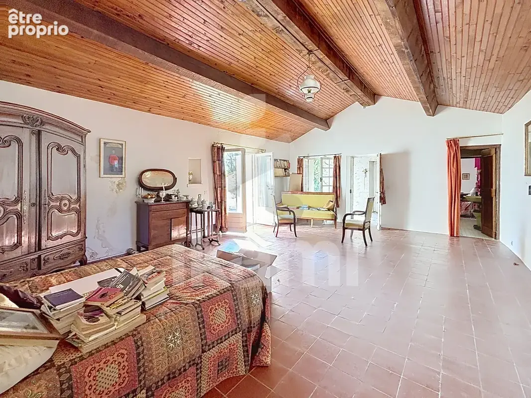 Maison 155 m2 en pierre avec jardin - vue exceptionnelle sur les cevennes - photo 6