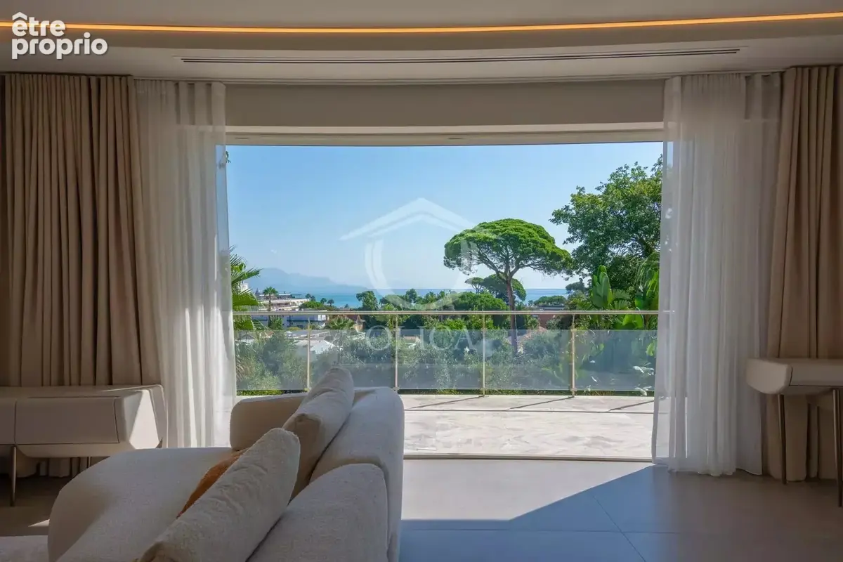 Villa contemporaine rénovée avec vue mer panoramique - cap d'antibes - photo 5
