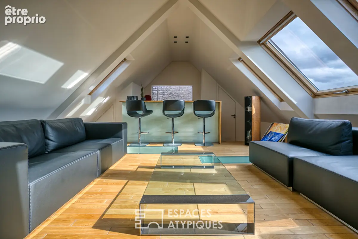 Duplex d'exception sous les toits avec vue Cathédrale - photo 3